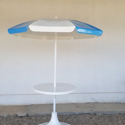 GUARDA SOL COM MESA EM FIBRA DE VIDRO (1)